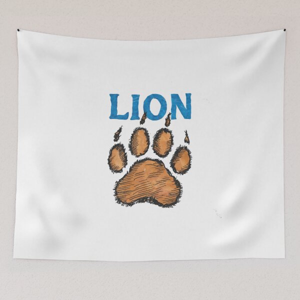 Item preview, Lion Paw Print designed and sold by Gentle40Winks.