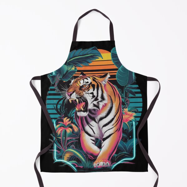 Item preview, Retro Jungle Fury: The Roaring Tiger designed and sold by Exodoi.