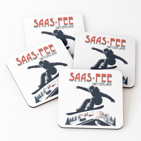Item preview, Snowboarding Saas-Fee Switzerland  designed and sold by MerchByCraig.