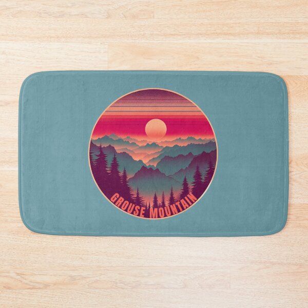 Item preview, Grouse Mountain Vintage Sunset designed and sold by BassHeadMomma.
