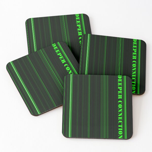 Item preview, Green Stripe Deeper Connection Text  designed and sold by eddiebarronshop.