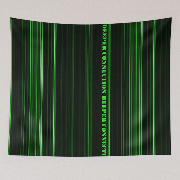 Item preview, Green Stripe Deeper Connection Text  designed and sold by eddiebarronshop.