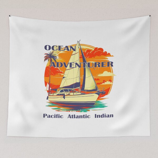 Item preview, Ocean Adventurer: Pacific, Atlantic & Indian Yacht Scene designed and sold by GrungeGarage.