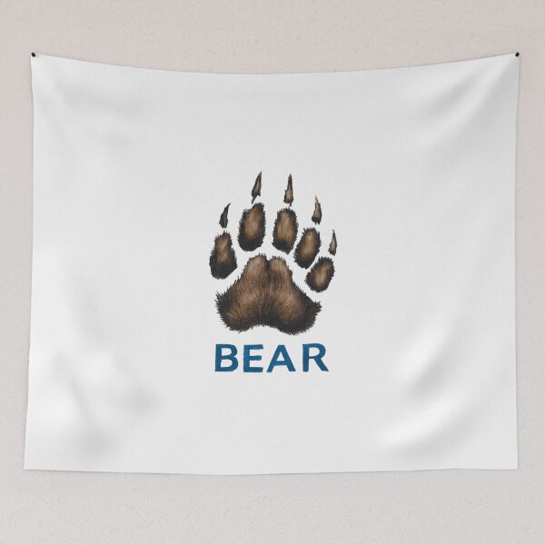 Item preview, Bear Paw Print designed and sold by Gentle40Winks.