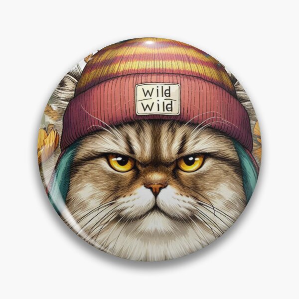 Item preview, Cat with Native Plants designed and sold by erkinmaddison.