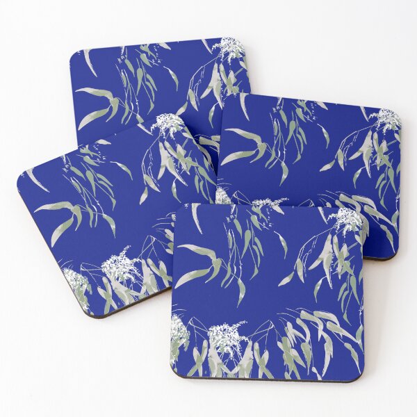 Aperçu de l'œuvre Coloris Eucalyptus Cobalt créée et vendue par Biini.