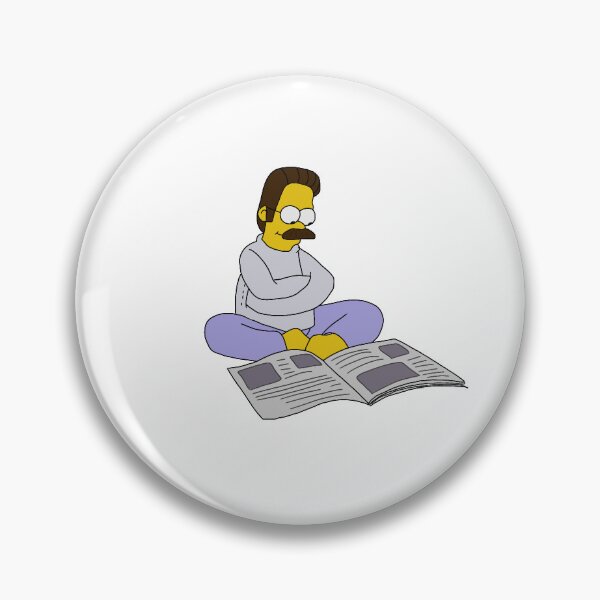 Item preview, Ned flanders from the Simpsons  designed and sold by BreakingHugz.