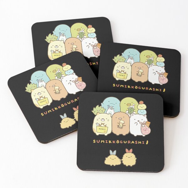 Item preview, Adorable Sumikko Gurashi Character Group Illustration - Cute Kawaii Friends from Japanese Pop Culture for Fans and Collectors designed and sold by FEBRICAST.