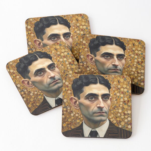Item preview, Franz Kafka as KlimT Style Painting  designed and sold by OzzFrequency.