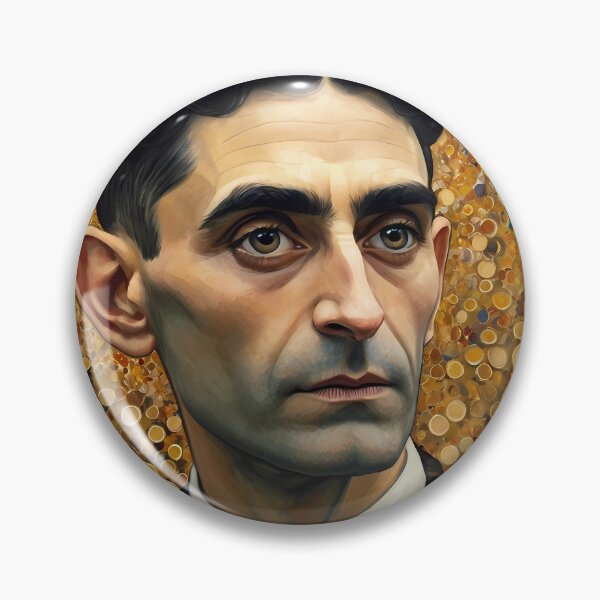 Item preview, Franz Kafka as KlimT Style Painting  designed and sold by OzzFrequency.