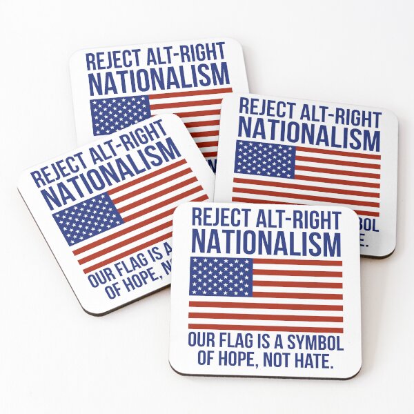 Item preview, Reject alt right nationalism  designed and sold by Rachel the Artist .
