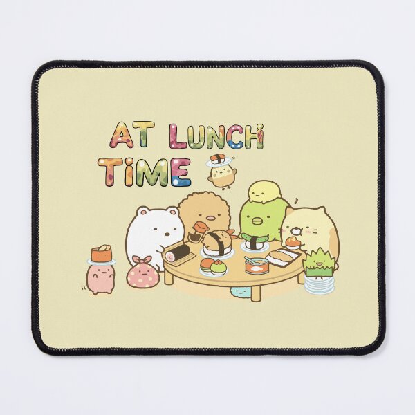 Item preview, Sumikko Gurashi At Lunch Time | Adorable Kawaii Dining Scene | Cute Characters | Japanese Pop Culture designed and sold by FEBRICAST.