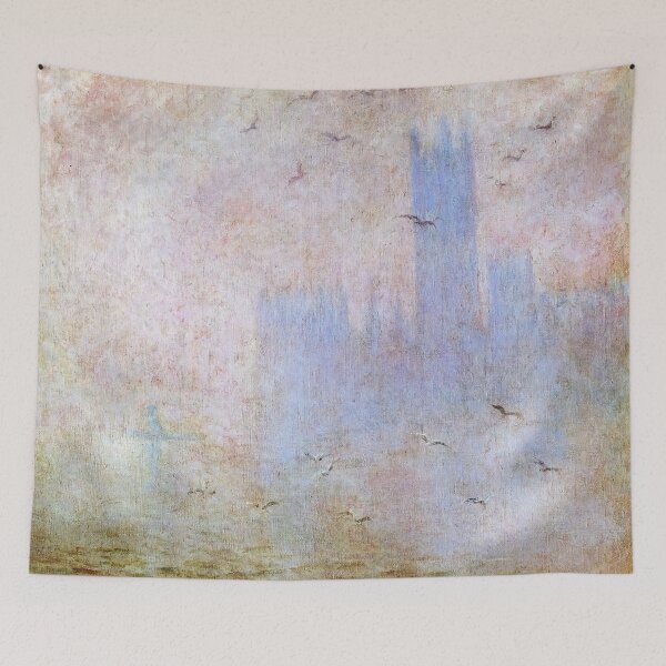 Aperçu de l'œuvre Parlement de Londres - Claude Monet créée et vendue par dottyshai.