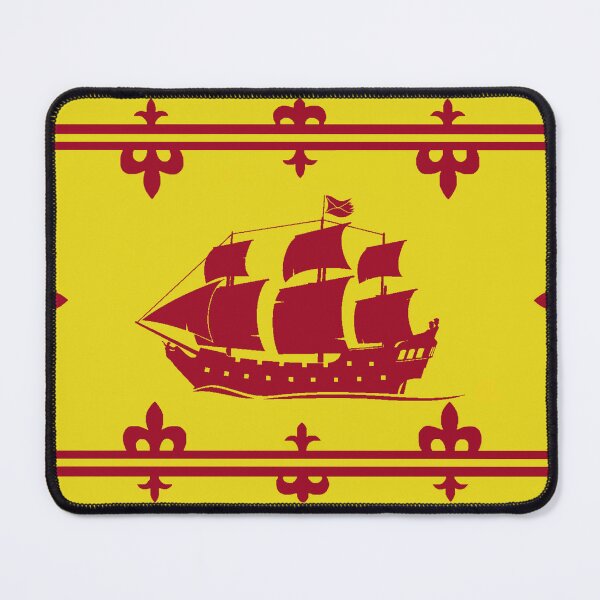 Item preview, Wooden Ship Scottish Royal Banner Flag 2 (Bàta fiodha bratach rìoghail na h-Alba) designed and sold by JonathanR1994.