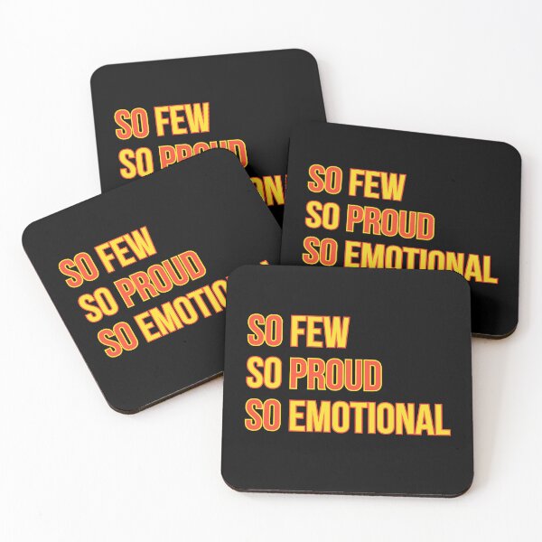 Item preview, So Few So Proud So Emotional designed and sold by QlickDesign.