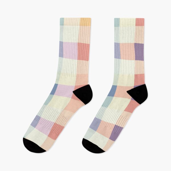 Item preview, Gingham Pattern 4 painterly checkered design designed and sold by LD ART.