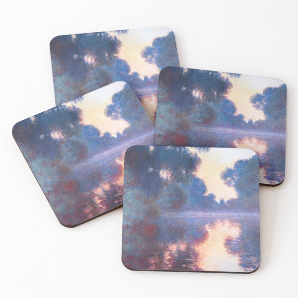 Item preview, Misty Morning on the Seine in Bue - Claude Monet designed and sold by dottyshai.