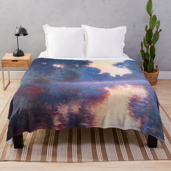 Item preview, Misty Morning on the Seine in Bue - Claude Monet designed and sold by dottyshai.