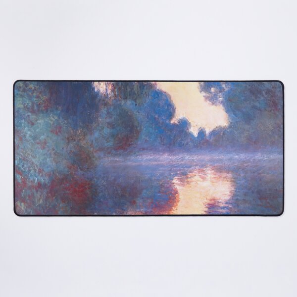 Item preview, Misty Morning on the Seine in Bue - Claude Monet designed and sold by dottyshai.
