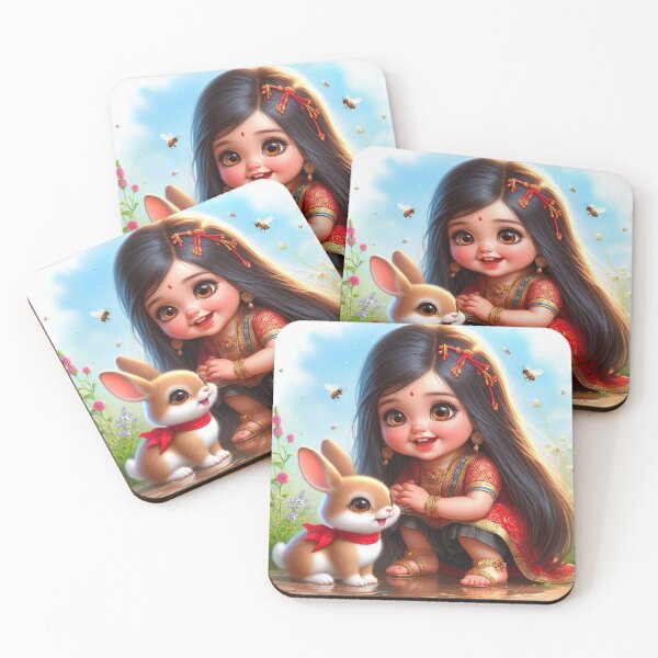 Item preview, Girl and Rabbit designed and sold by RaF71PrO.