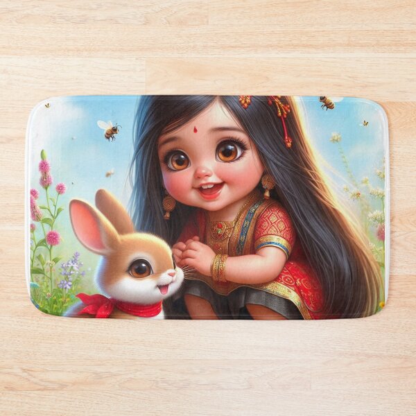 Item preview, Girl and Rabbit designed and sold by RaF71PrO.