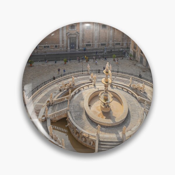 Item preview, Italy. Sicily. Palermo. Piazza Pretoria. View from St.Catherine Chiesa.  designed and sold by vadim19.