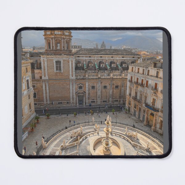 Item preview, Italy. Sicily. Palermo. Piazza Pretoria. View from St.Catherine Chiesa. designed and sold by vadim19.