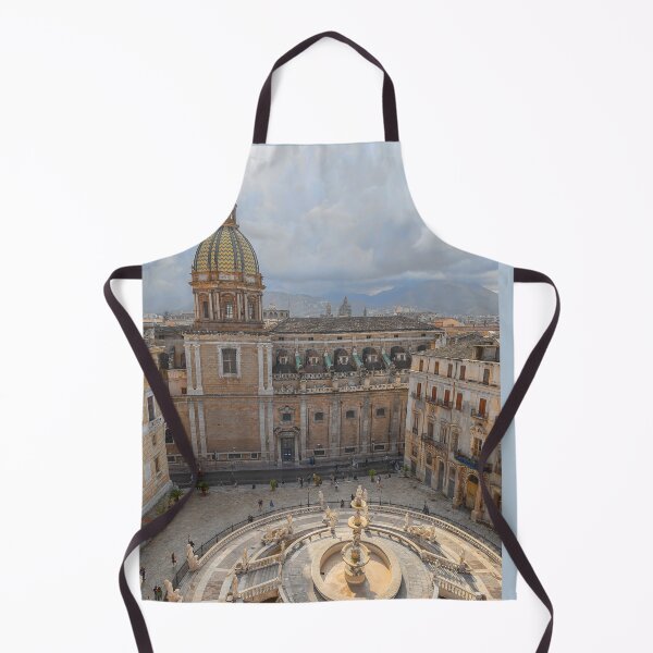 Item preview, Italy. Sicily. Palermo. Piazza Pretoria. View from St.Catherine Chiesa. designed and sold by vadim19.