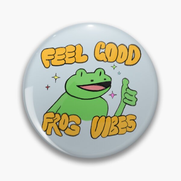 Item preview, Feel Good Frog Vibes designed and sold by SageTeaArts.