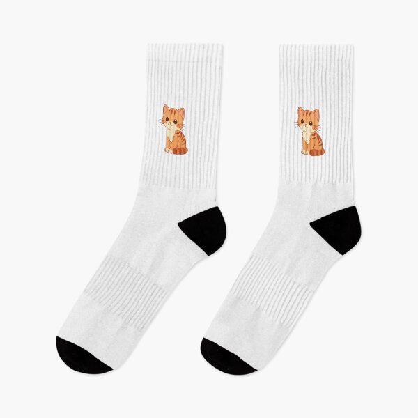 Item preview, Orange striped sitting cat - AA0062 designed and sold by LionsHut.