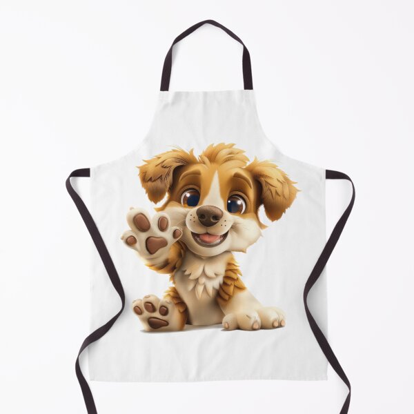 Item preview, Paw-sitive Vibes Only Cute Brown Dog, holding it's paw up designed and sold by Wormy-23.