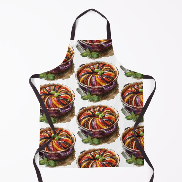 Item preview, Charming Watercolor Ratatouille Sticker - French Cuisine Art designed and sold by Lexa Pix.