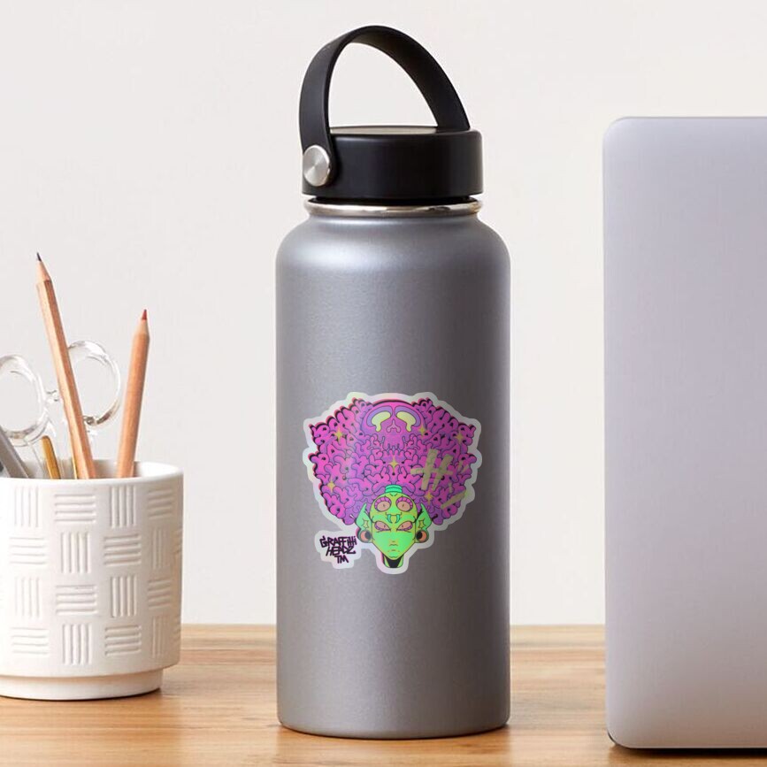 Item preview, Holographic Sticker designed and sold by 333Evilchef.