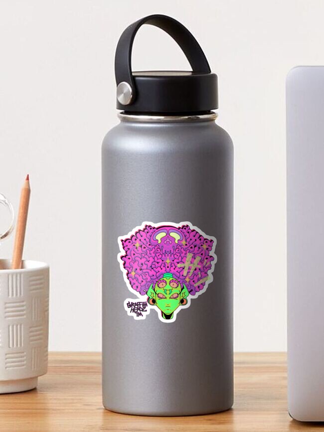 Thumbnail 1 of 3, Sticker, B.Nebula graffitiheadz designed and sold by 333Evilchef.