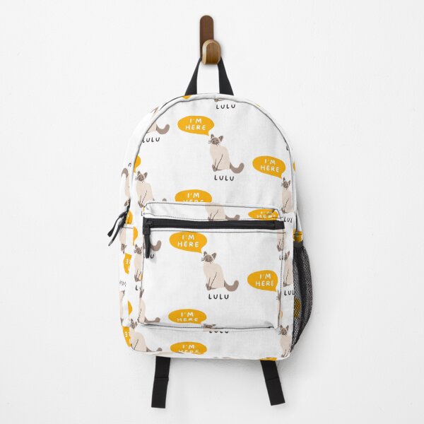 Item preview, Brown Cat Saying I'm Here by Lulu designed and sold by thisisalearcila.