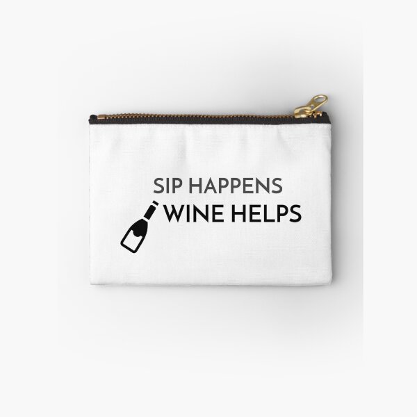 Item preview, sip happens drink wine designed and sold by Sastee.