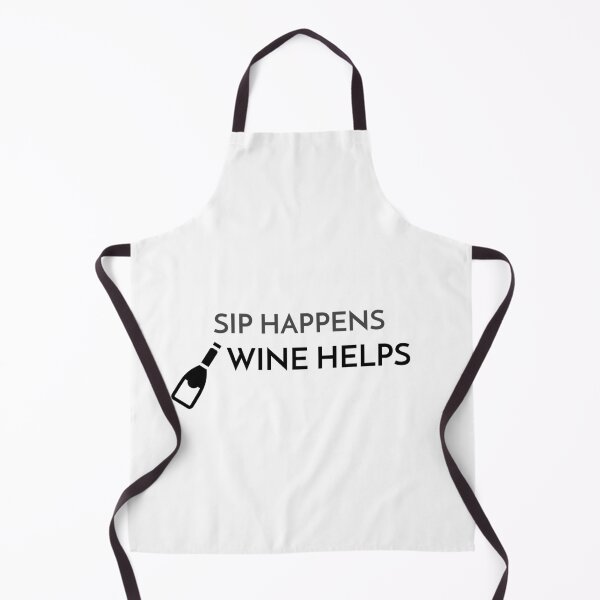 Item preview, sip happens drink wine designed and sold by Sastee.