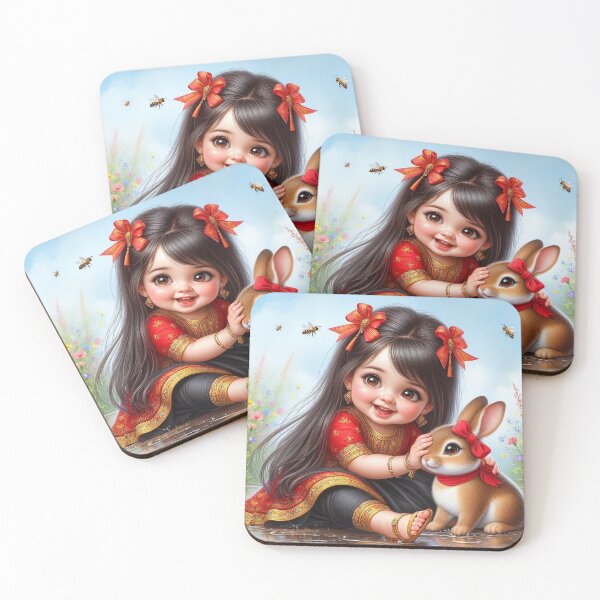 Item preview, Girl and Rabbit designed and sold by RaF71PrO.
