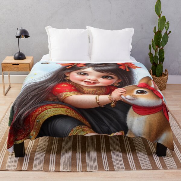Item preview, Girl and Rabbit designed and sold by RaF71PrO.