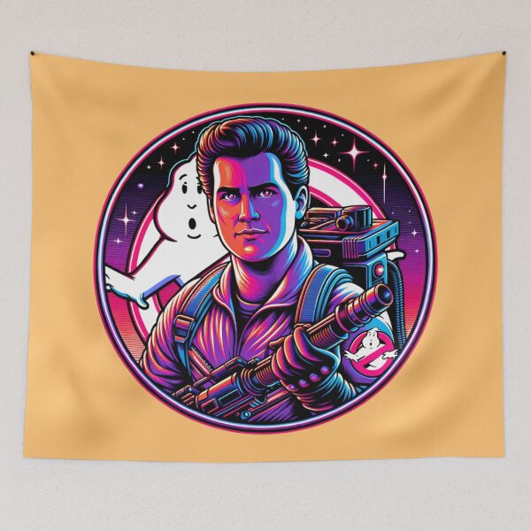 Item preview, Ghostbuster Synthwave Specter designed and sold by BassHeadMomma.
