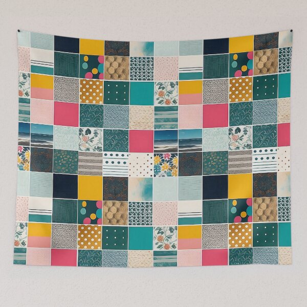 Item preview, Colorful Patchwork Pattern designed and sold by jessephotoart.