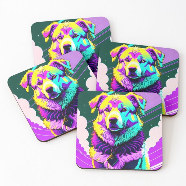 Item preview, dog, drawing, art, multicolored designed and sold by DonnaBlankaArt.