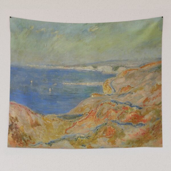 Item preview, On the Cliff near Dieppe - Claude Monet designed and sold by dottyshai.