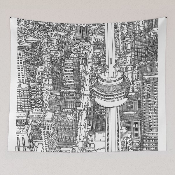 Item preview, Toronto Tower Canada designed and sold by LERILERA.
