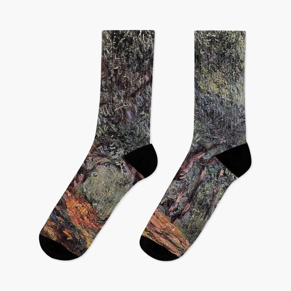 Item preview, Olive Trees in Bordigher - Claude Monet designed and sold by dottyshai.