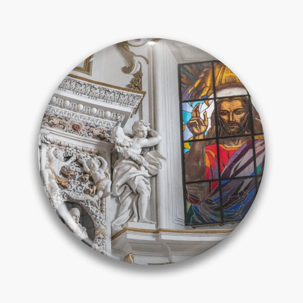 Item preview, Italy. Sicily. Palermo. Chiesa del Gesu. Interior. Stained Glass Window. designed and sold by vadim19.