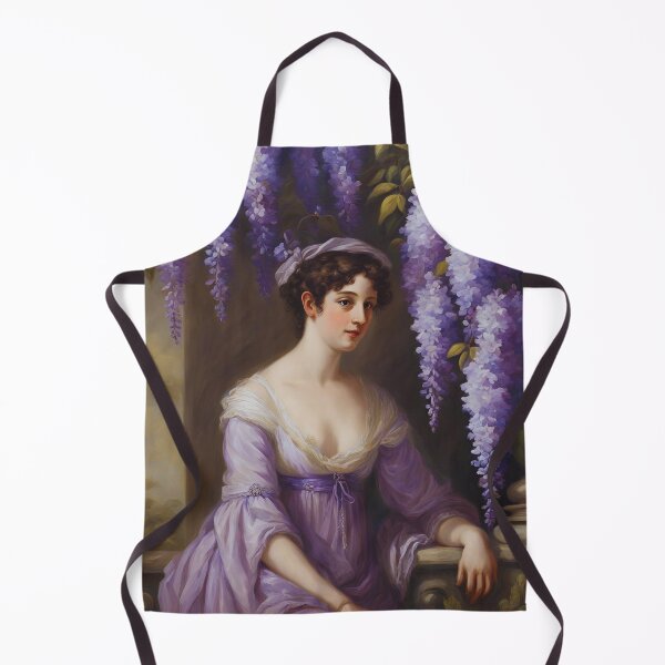Item preview, Regency Lady Portrait Wisteria designed and sold by CyberArtistOne.
