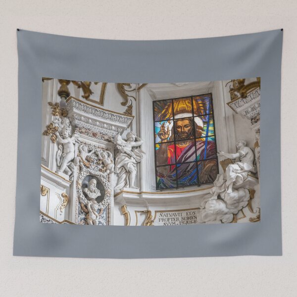 Item preview, Italy. Sicily. Palermo. Chiesa del Gesu. Interior. Stained Glass Window. designed and sold by vadim19.
