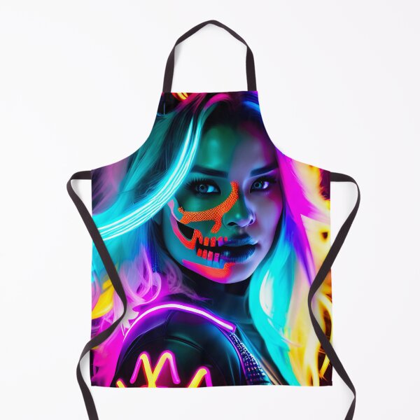 Item preview, Neon Pinup Girl designed and sold by MatrixTattoo.