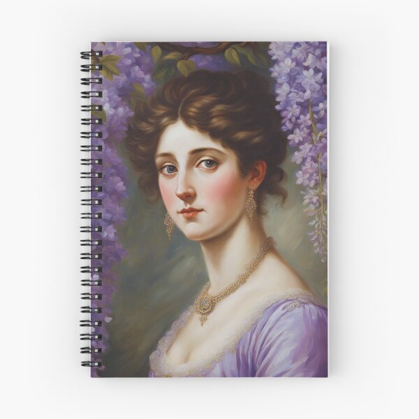 Item preview,  Regency Lady Portrait Wisteria  designed and sold by CyberArtistOne.